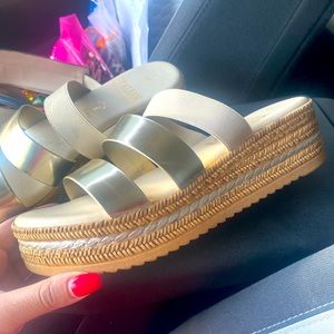 Italian Shoemakers Wedge Sandals